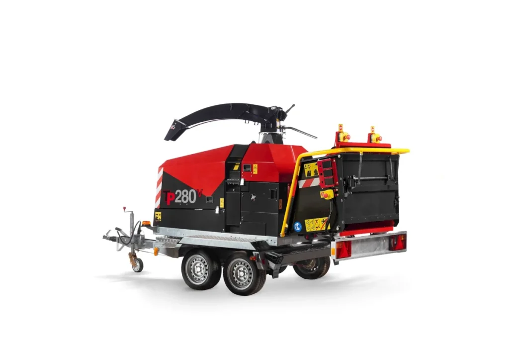 TP 280 T Mobile Wood Chipper