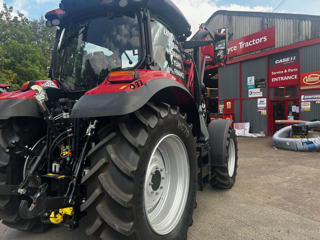 New Case IH Maxxum 125 & loader