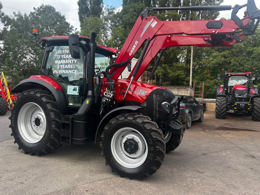 New Case IH Maxxum 125 & loader