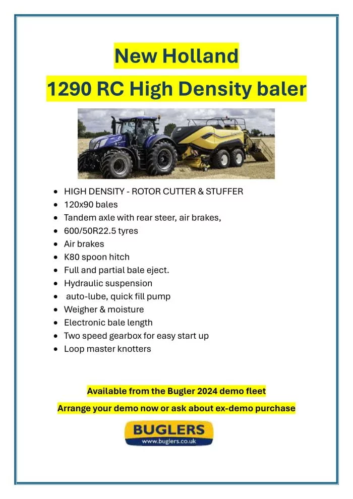 New Holland 1290 HD Baler