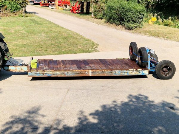 Homemade Hyd drop down lo-loader trailer