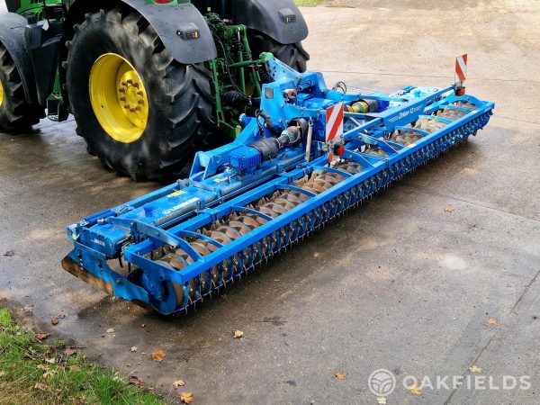 2017 Lemken Zirkon 12/600 6m power harrow