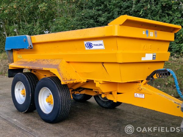 Kane 12t dump trailer