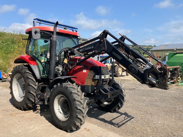 CASE MAXXUM 100X TRACTOR & LOADER