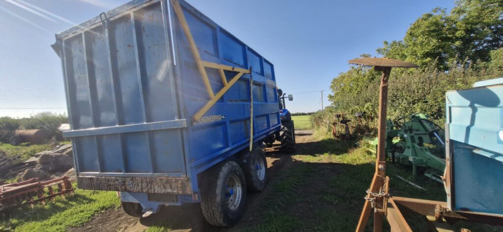 KEN WOOTON 10T SILAGE TRAILER