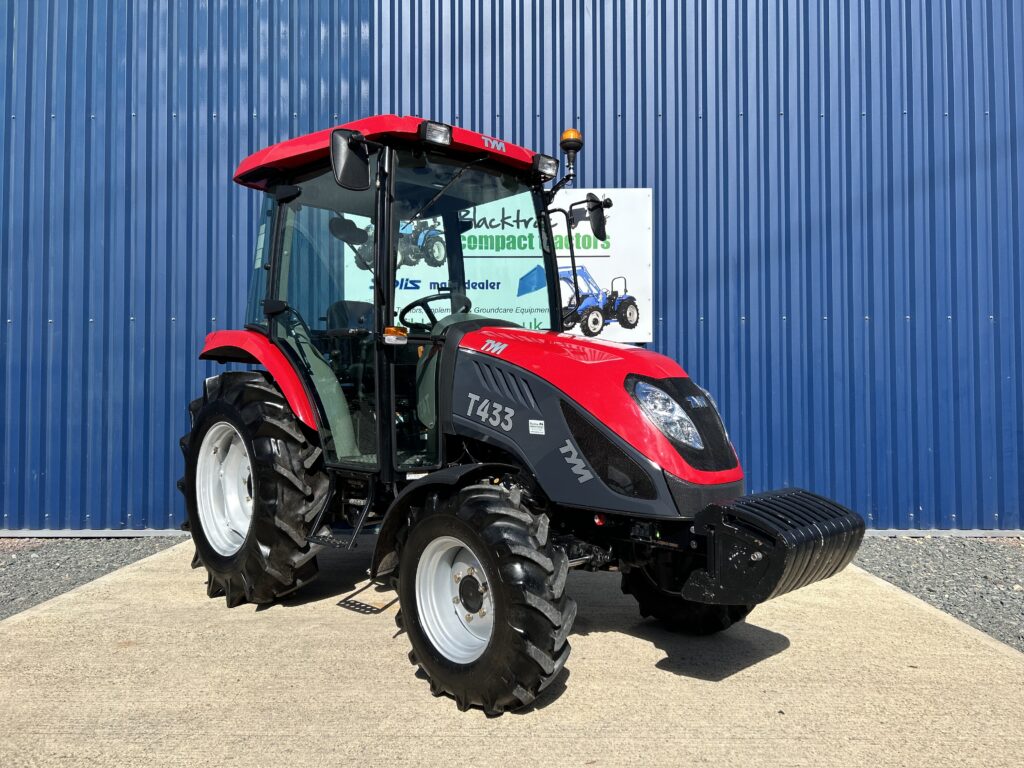 TYM T433 4WD Compact Tractor With Cab