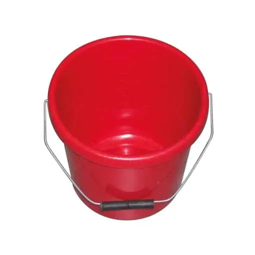 Feeding Bucket 5l red