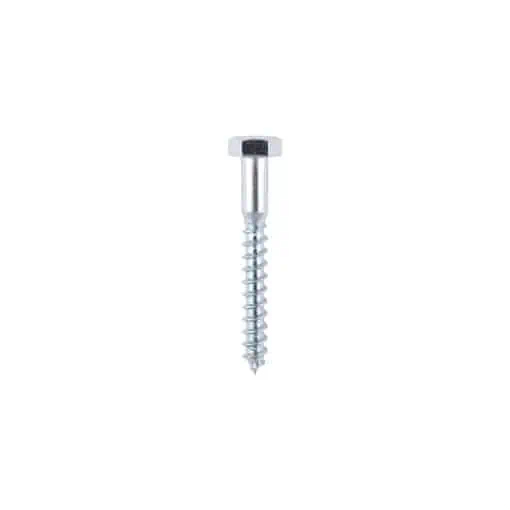 Coach Screws – Hex – Zinc – 10.0 x 80