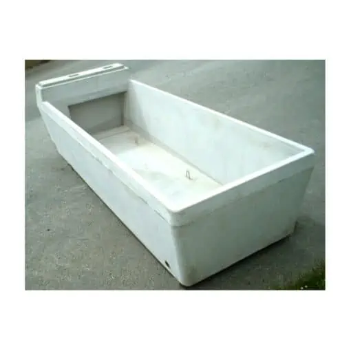 Concrete Granant Trough R1000 1000L End Box Rectangle