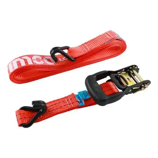 J Hook Ratchet Straps – Commercial Duty