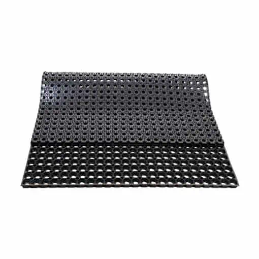 Rubber Ring Mat 1500 x 1000 x 23 Black