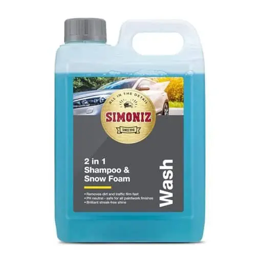 Simoniz 2in1 Shampoo & Snow Foam 5ltr