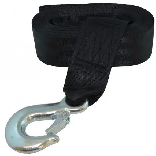 Gwaza Strap Spare 6M x 50mm and Hook for Winch