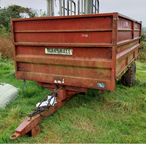 Marshall 6 1/2 Ton Grain Trailer ~POA