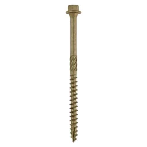 Timber Screw Hex Grn