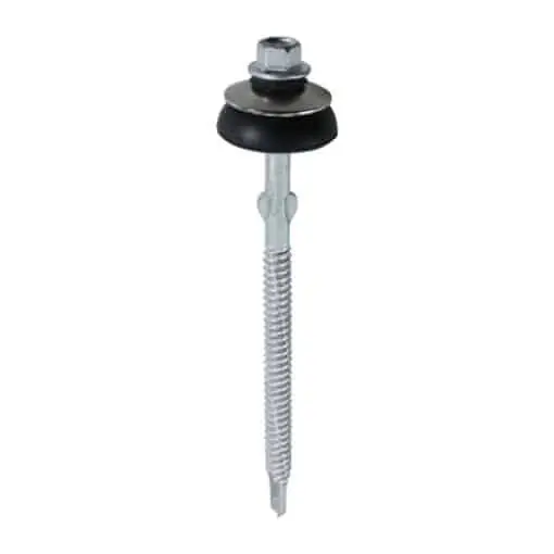 Timco Metal Construction Fibre Cement Board to Light Section Screws – Hex Head – 6.3 x 130 – Pack of 50