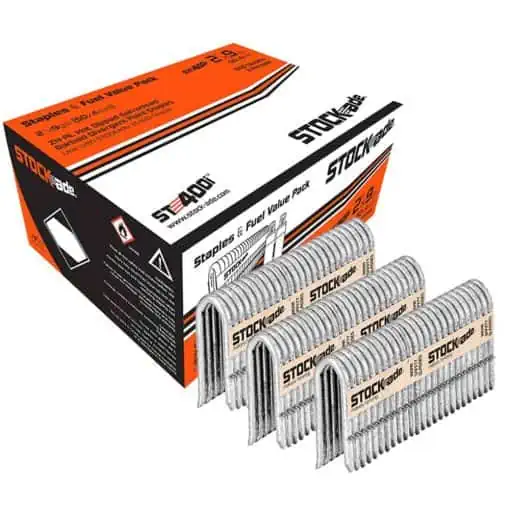 Stockade Refill Box Of Staples For St400i Pack of 1000 50x4mm