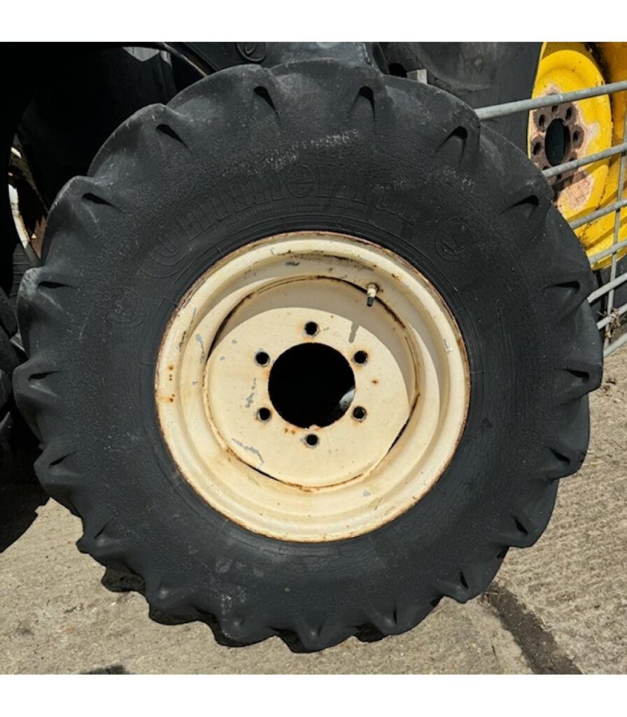 Pair of 12.5 80-18 Wheels and Tyres