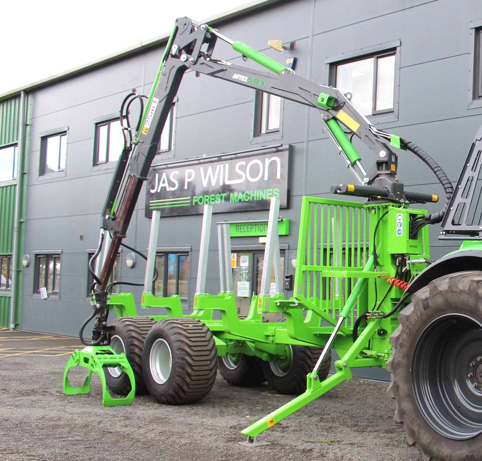 Botex Demo GR-15 ‘Bigfoot’ Trailer c/w 583 Loader