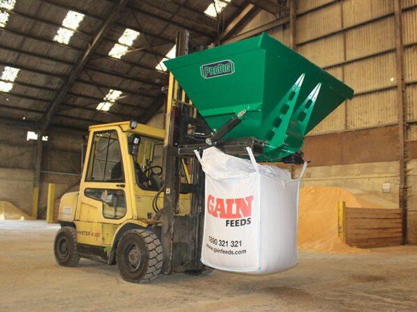 ProDig Fork Lift Bag Filler