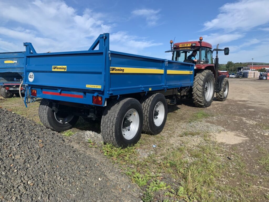 Fleming Tipping and Monoque Trailers – 10 Ton Tipping Trailer