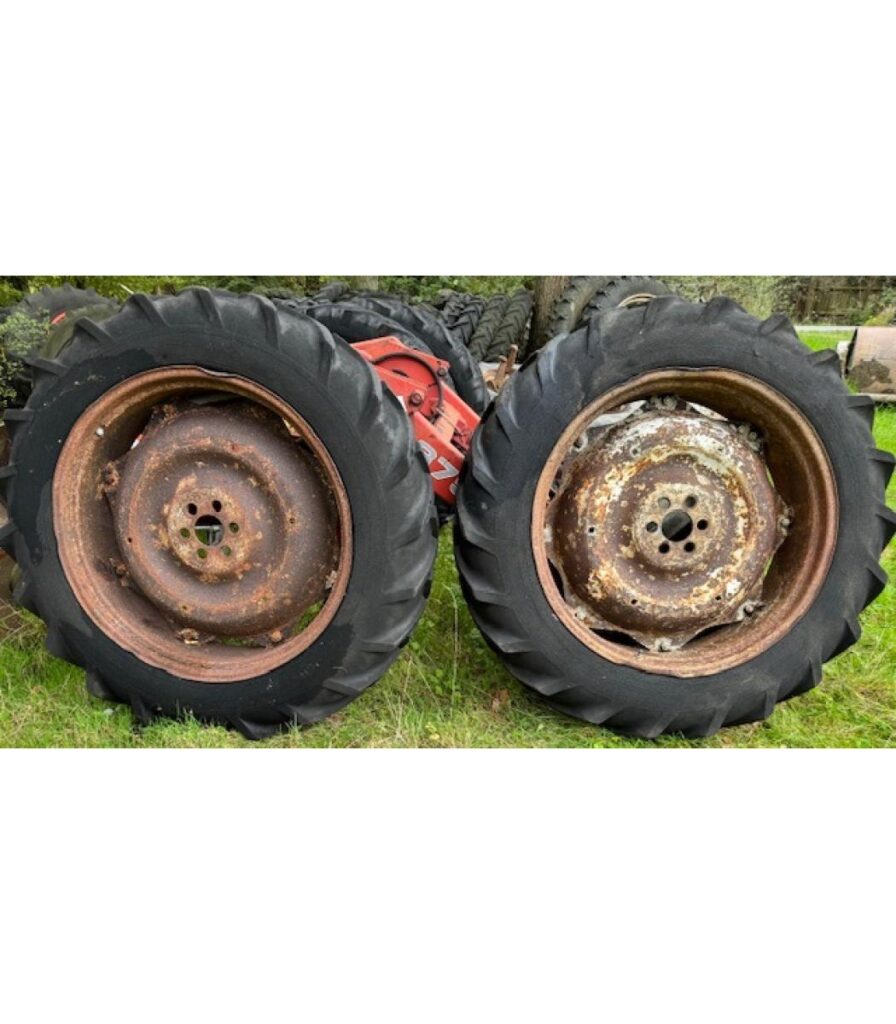 Pair of Ford 36 Inch Rear Wheels and Tyres