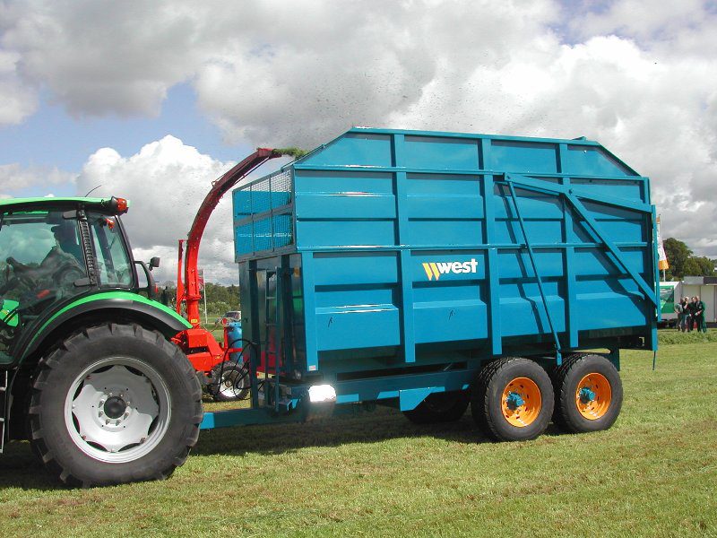 Harry West Trailers -10T/12T Grain/Silage Trailer