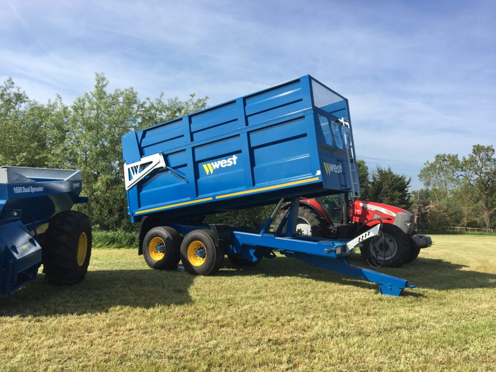 Harry West Trailers -14T/16T Grain/Silage Trailer