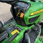 John Deere X950R Diesel Ride On Mower With High Tip Collector