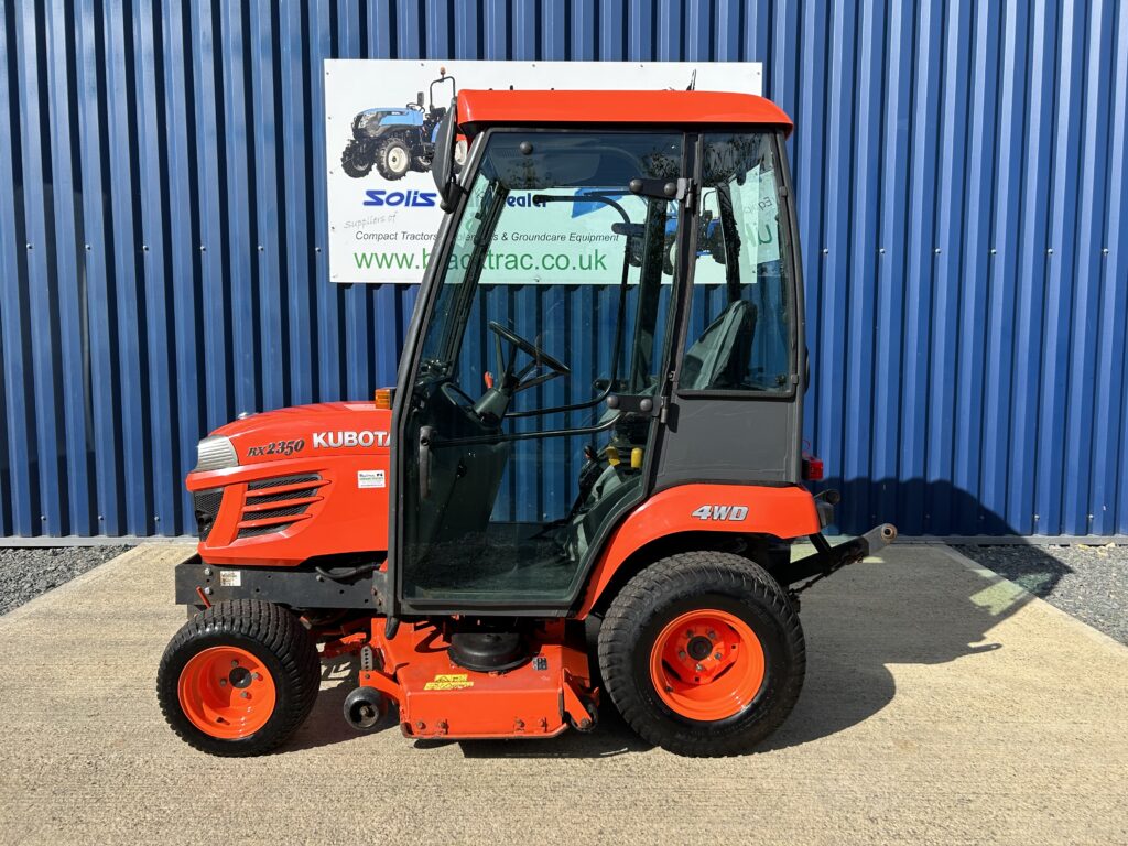 Kubota BX2350 HST 4WD Compact Tractor With Cab & Mid Mounted Deck