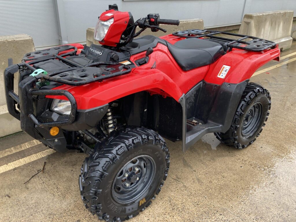 Honda TRX520 Foreman quad bike