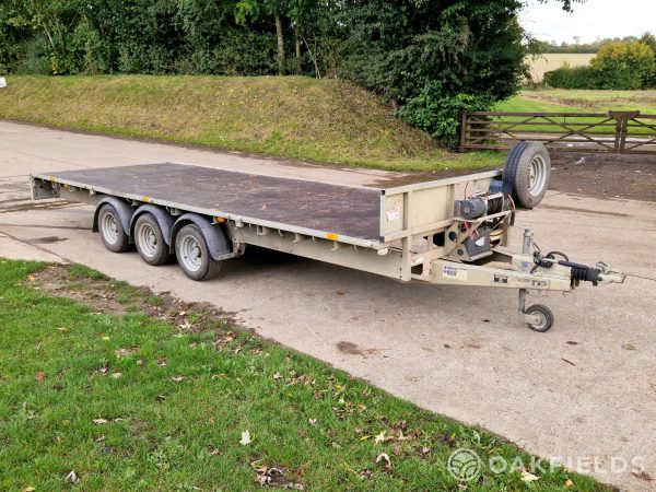 2020 IFOR Williams LM186 G3 18ft tri axle trailer