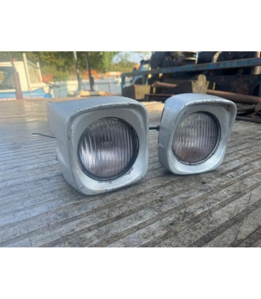 Pair of Original Aluminium MF 135 Headlights