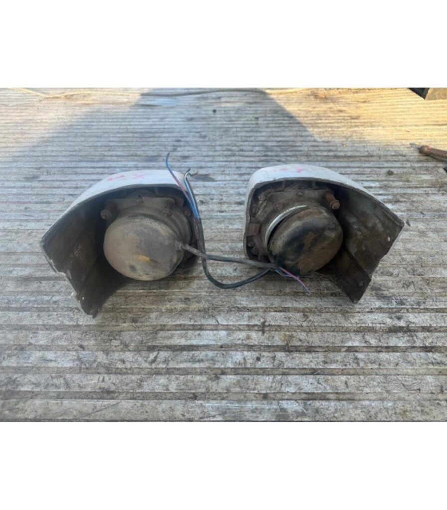 Pair of Original Aluminium MF 135 Headlights