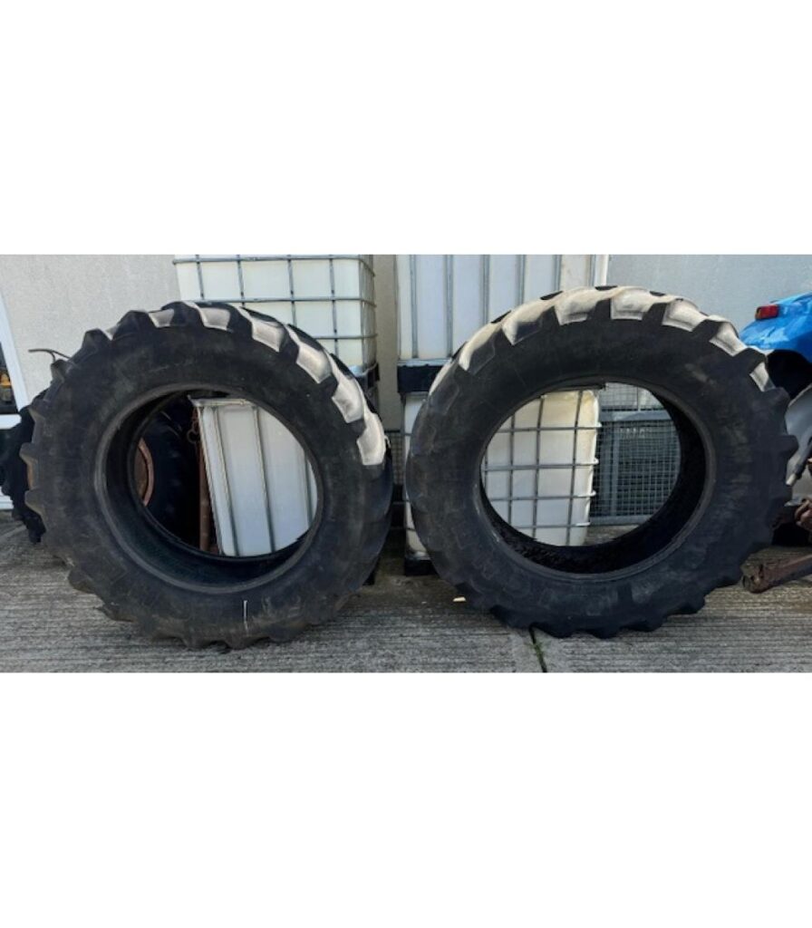 Pair of Michelin 600 65R38 Tyres