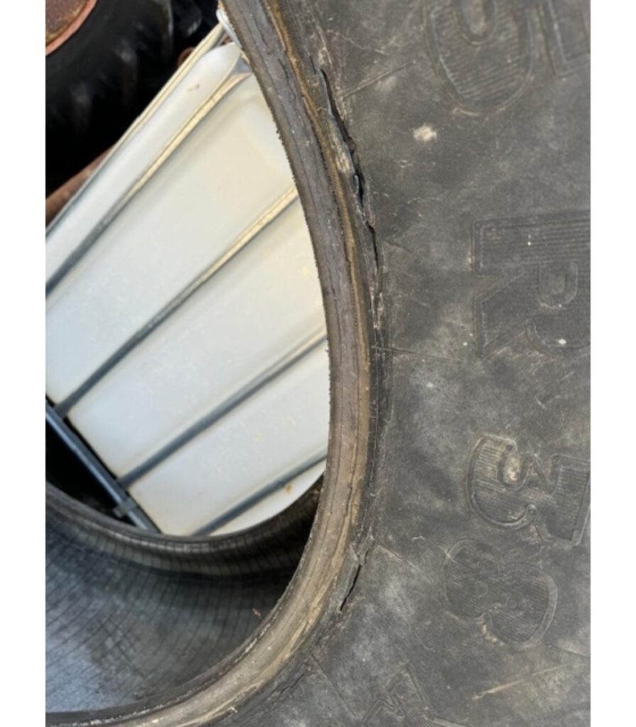 Pair of Michelin 600 65R38 Tyres