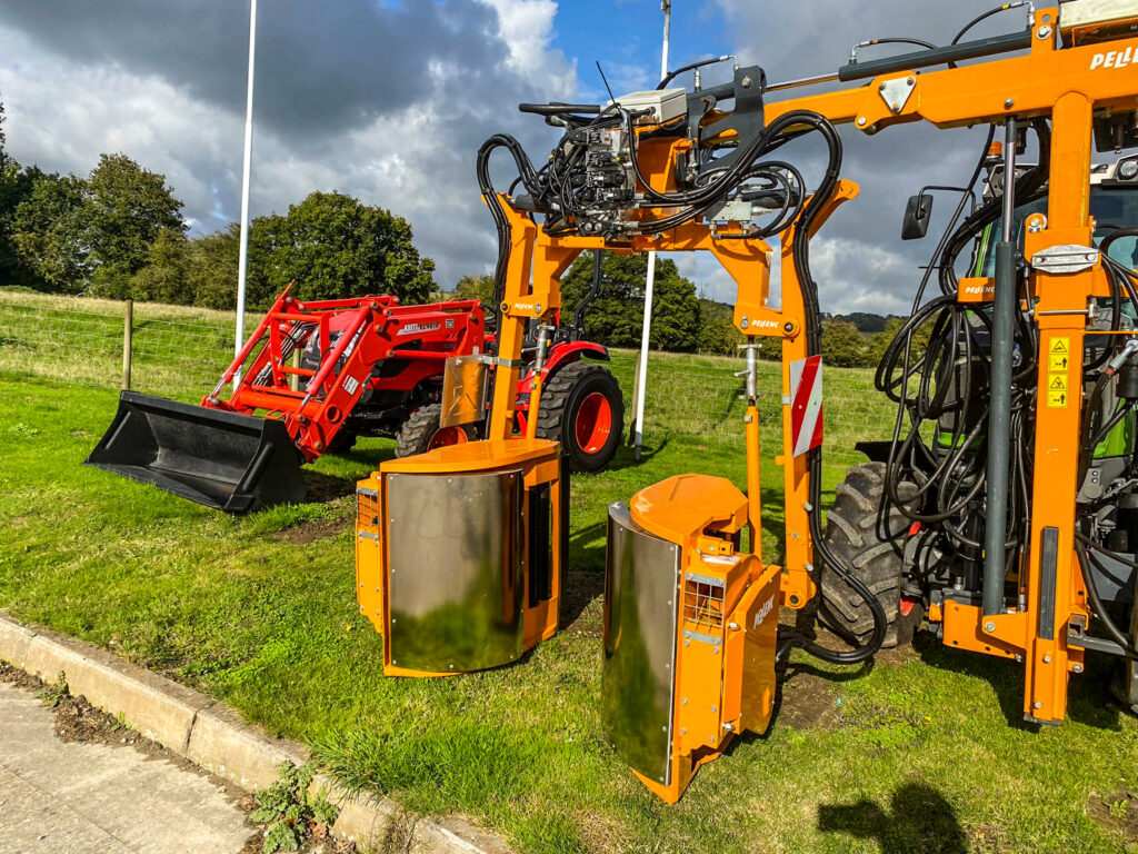 Pellenc Multiviti Chassis with Leaf Remover