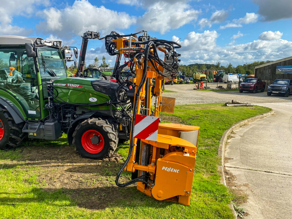 Pellenc Multiviti Chassis with Leaf Remover