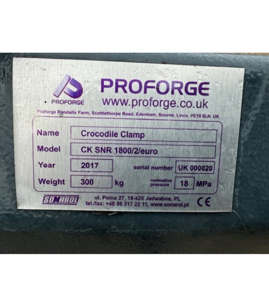 Proforge CK SNR1800-2 Euro Muck Grab