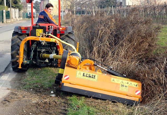 Teagle Flail Mowers and Mulchers – TA/LI Compact Verge Mowers