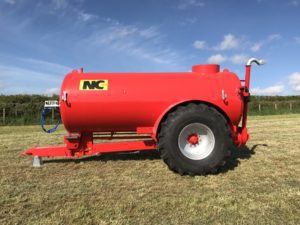 NC Top Fill Slurry Tankers Single Axle