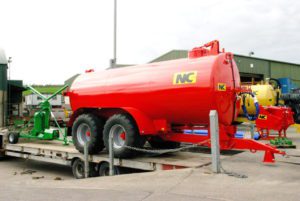 NC Top Fill Slurry Tankers Tandem Axle