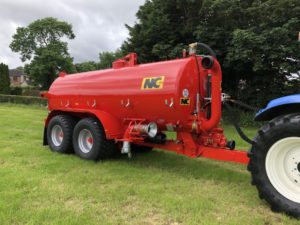 NC Vacuum Slurry Tankers – Tandem Axle