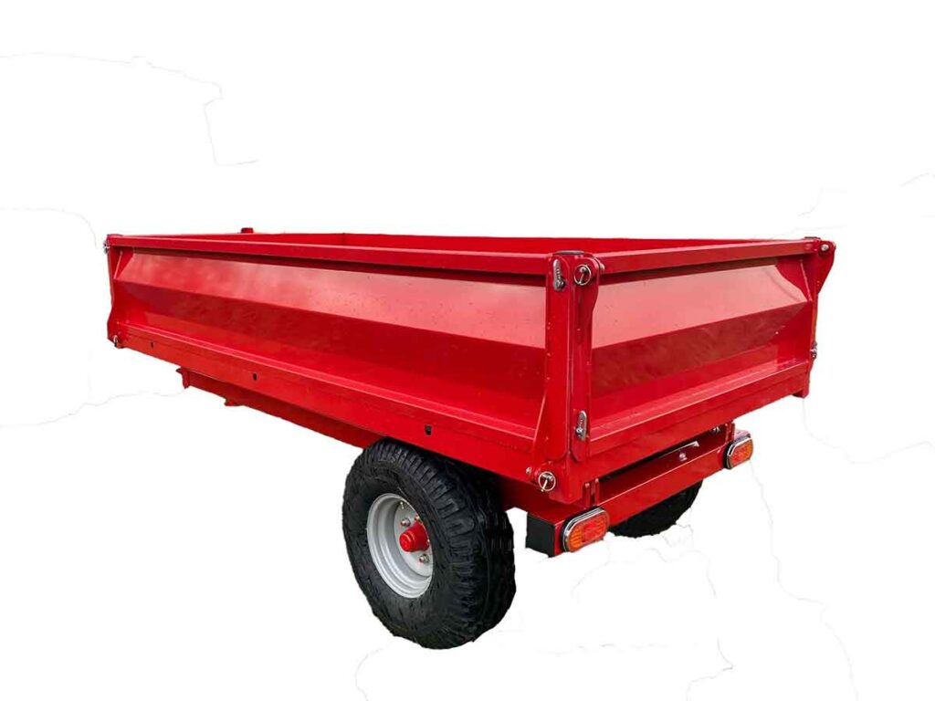 Winton 3tn Dropside Tipping Trailer WTD30