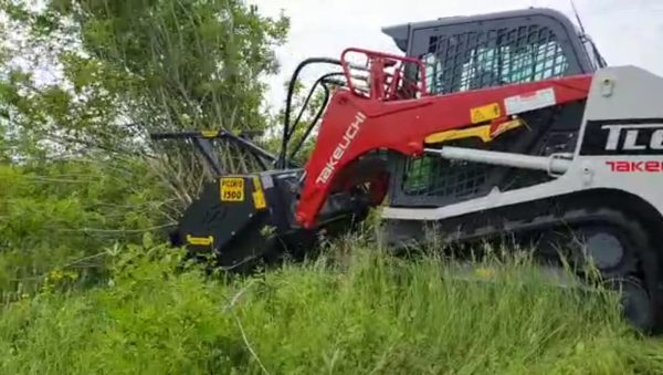 Valentini PICCHIO Skidsteer Mounted Forestry Mulcher