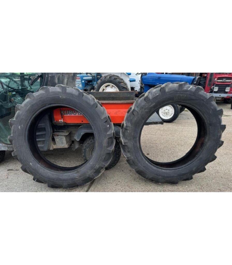 Pair of Bridgestone Farm Service LUG 12.4 11-32 Tyres