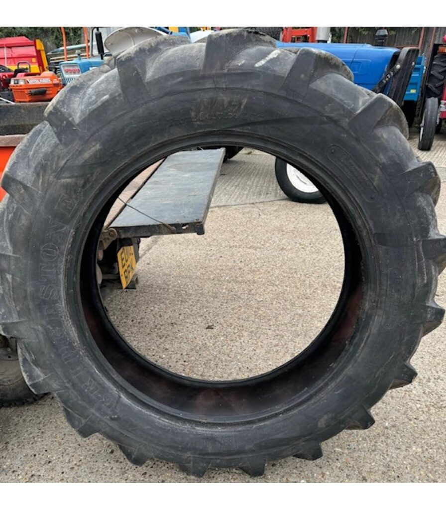 Pair of Bridgestone Farm Service LUG 12.4 11-32 Tyres