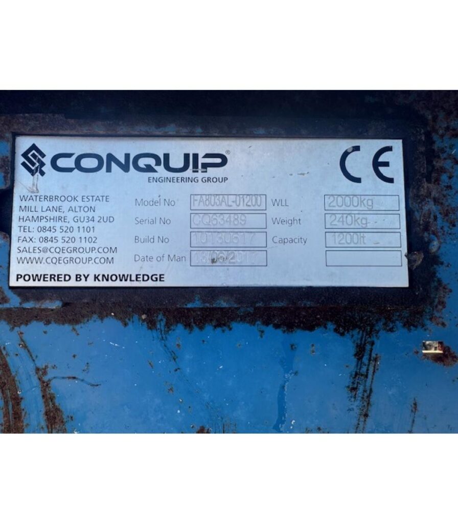 Conquip Tipping Skip