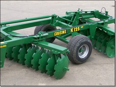 Cousins of Emneth – K125 Disc Harrows (Trailed Offset)