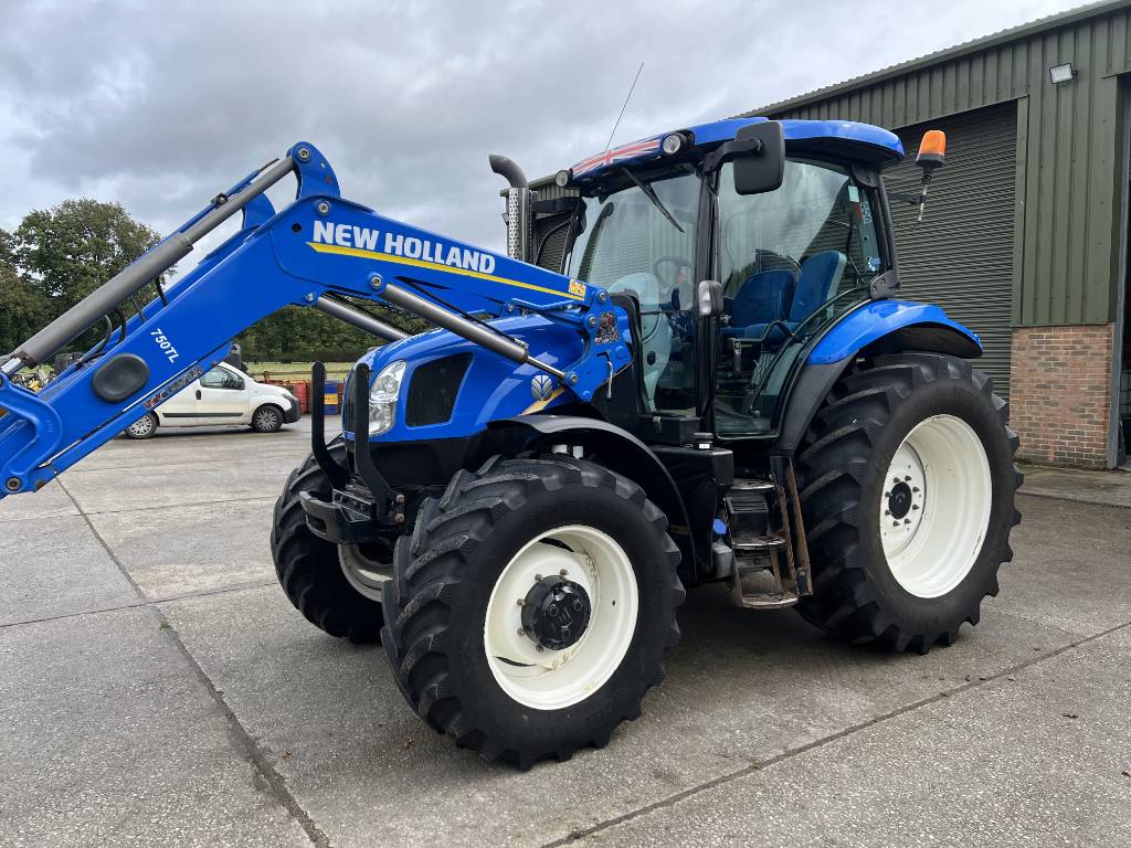 NEW HOLLAND T 6.160 WITH NH 750 TL LOADER